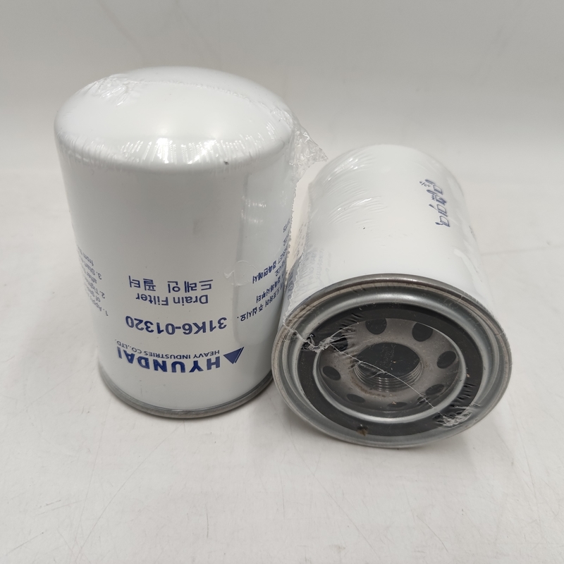 Pièces de rechange diesel 31K6-03120 de camion d'élément filtrant d'huile lubrifiante de rotation
