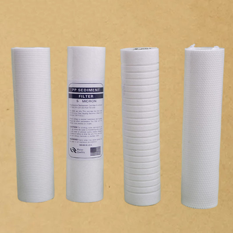 Filtre à tambour en coton en PP Filtre de sécurité pour filtre soufflé à la fonte utilisé dans le traitement de l'eau