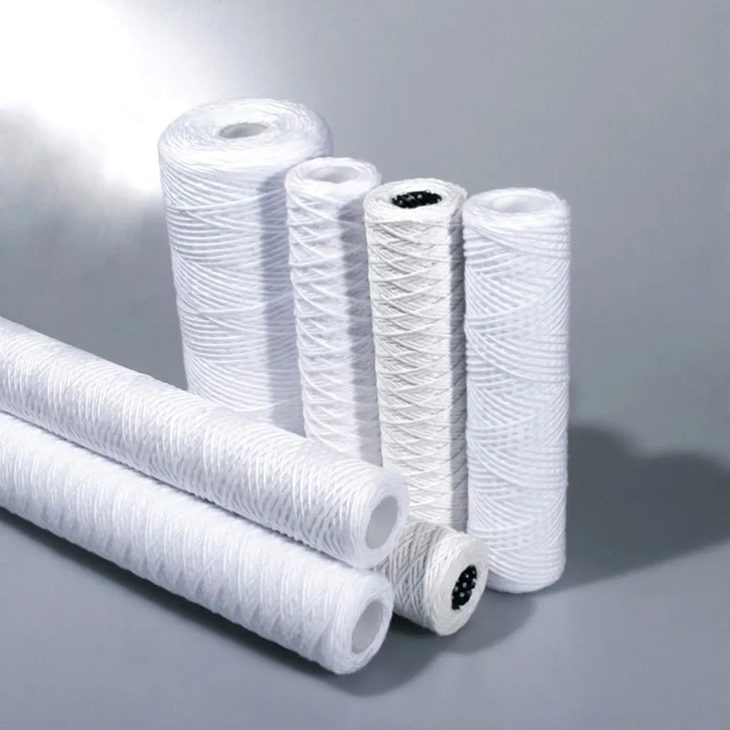 Taille personnalisée Élément filtrant de fil de haute qualité pour divers purificateurs d'eau