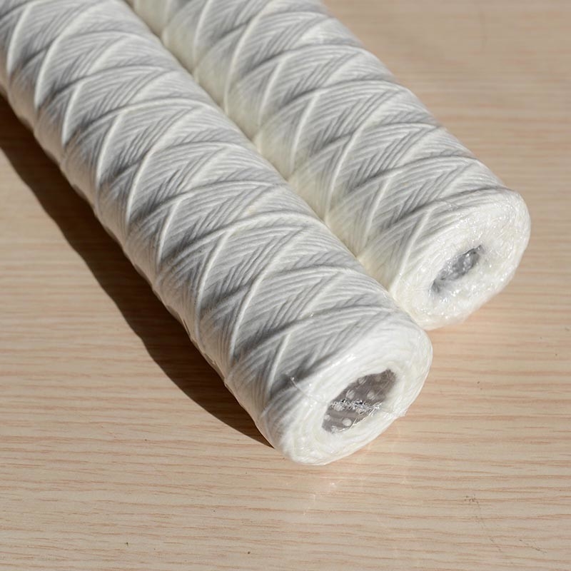 Emballage Filtre à eau en polypropylène enveloppé individuellement pour le système de traitement des eaux usées