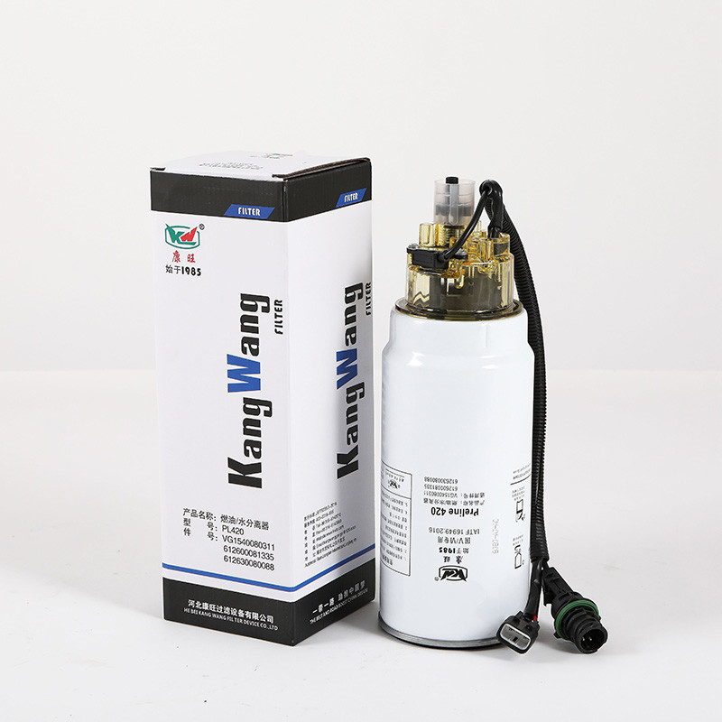 Maintenance standard du filtre à carburant pour camions à débit élevé