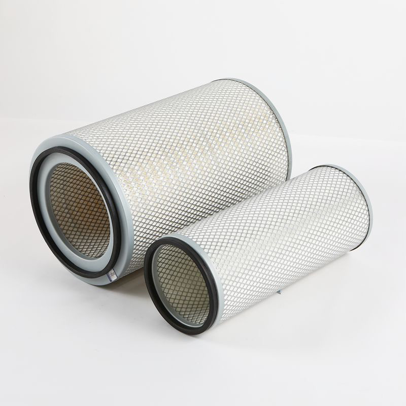 Filtres à air de camions à haut rendement de filtration Emballage neutre pour véhicules lourds