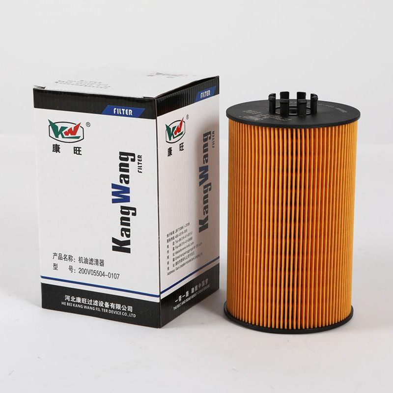 200V05504-0107 Cartouche de filtre à huile pour semi-camions Cartouche de filtre à carburant pour machines de construction lourdes