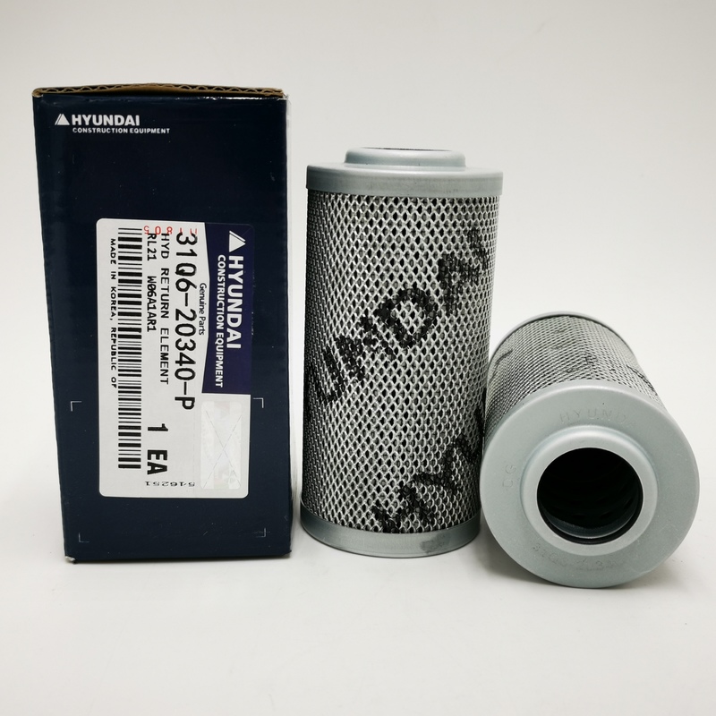 Nouveau produit 2025 Filtre hydraulique pour excavatrice avec un rendement de filtration de 99% et une température de fonctionnement de -40°C à 100°C