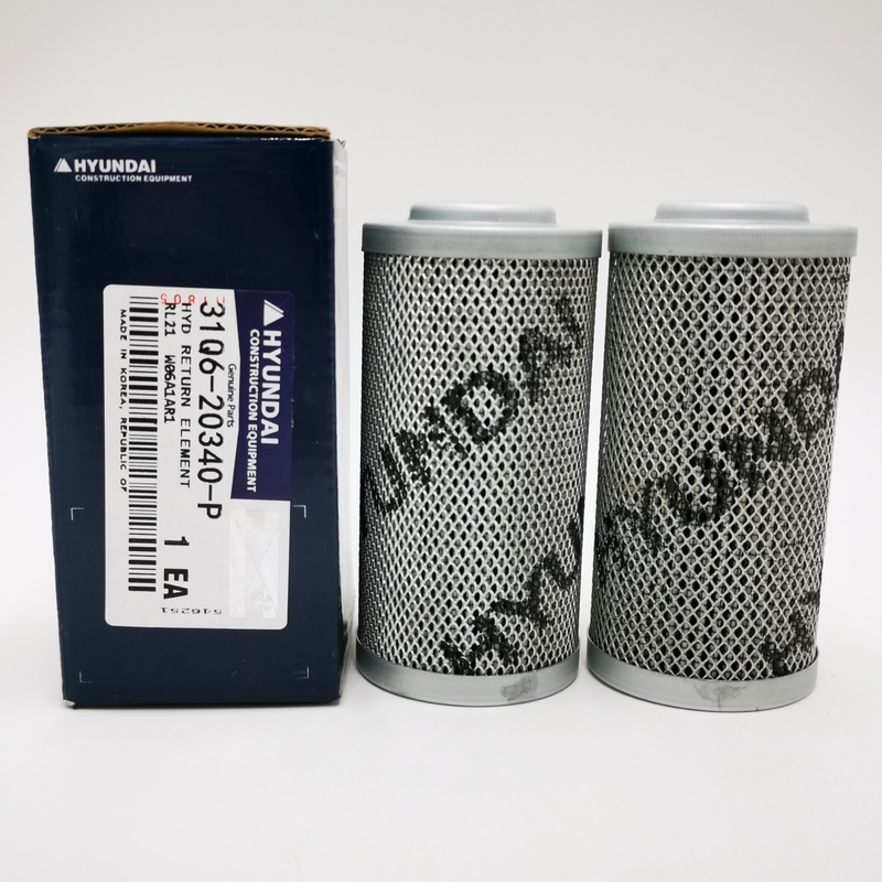 Nouveau produit 2025 Filtre hydraulique pour excavatrice avec un rendement de filtration de 99% et une température de fonctionnement de -40°C à 100°C