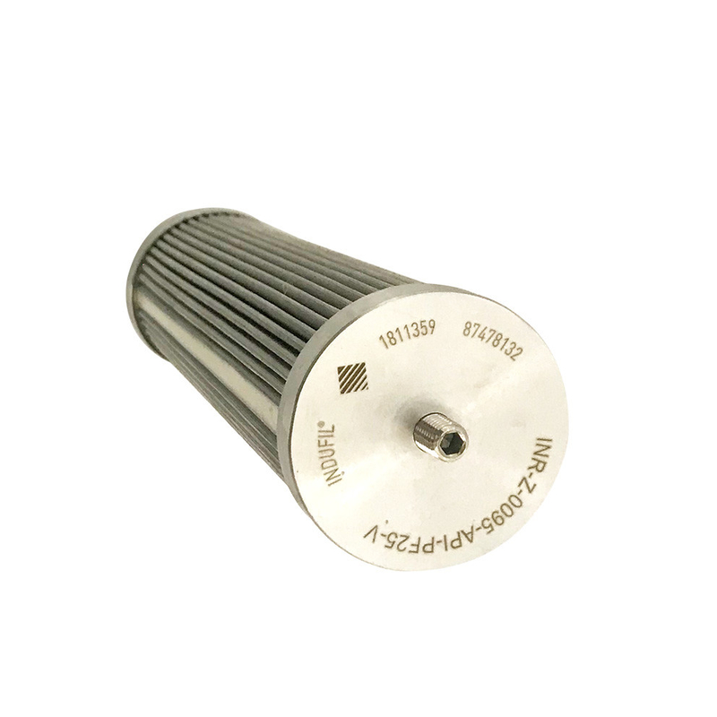 Matériel d'acier de Hydraulique Filtre Stainless d'excavatrice de pliage d'OEM
