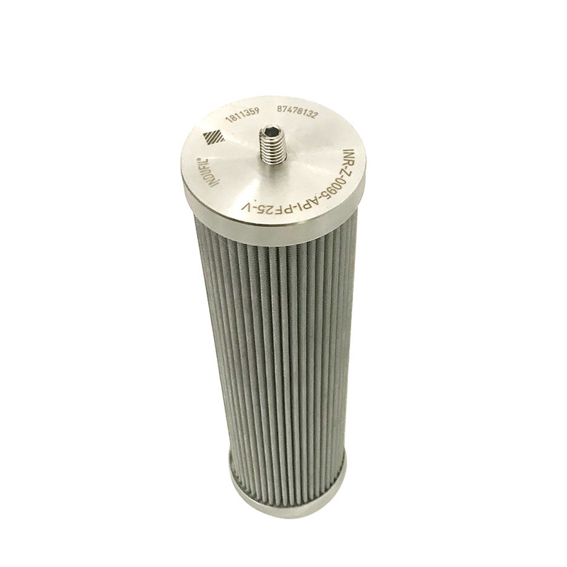 Matériel d'acier de Hydraulique Filtre Stainless d'excavatrice de pliage d'OEM