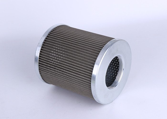 Excavatrice se pliante Hydraulique Filtre, matériel de l'élément SS304 SS316 de filtre à huile