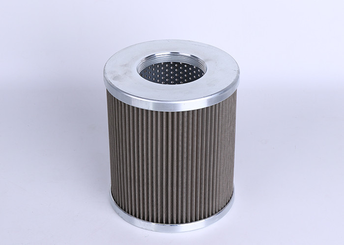 Excavatrice se pliante Hydraulique Filtre, matériel de l'élément SS304 SS316 de filtre à huile
