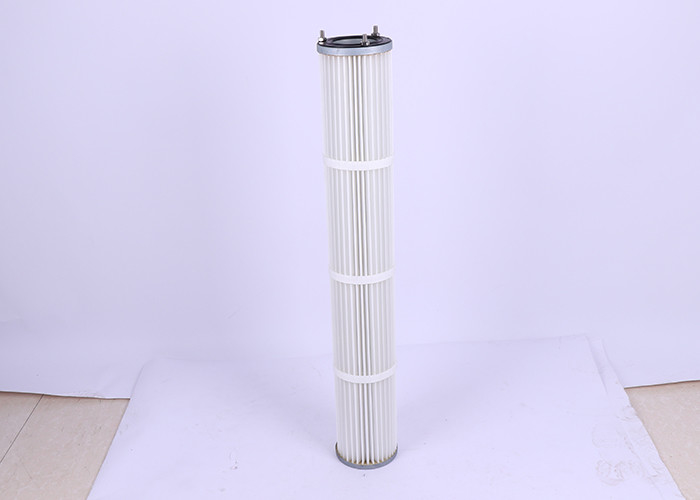Filtres à air plissés de camion, filtre à air nano de turbine à gaz de fibre pour le dépoussiérage