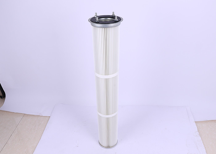 Élément filtrant industriel de filtre à air 1000μ pour le matériel de fibre de nano de dépoussiérage