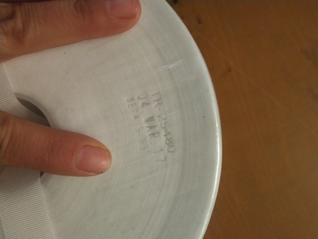 Élément filtrant de cartouche de HEPA TR-25480 précision de 100 microns