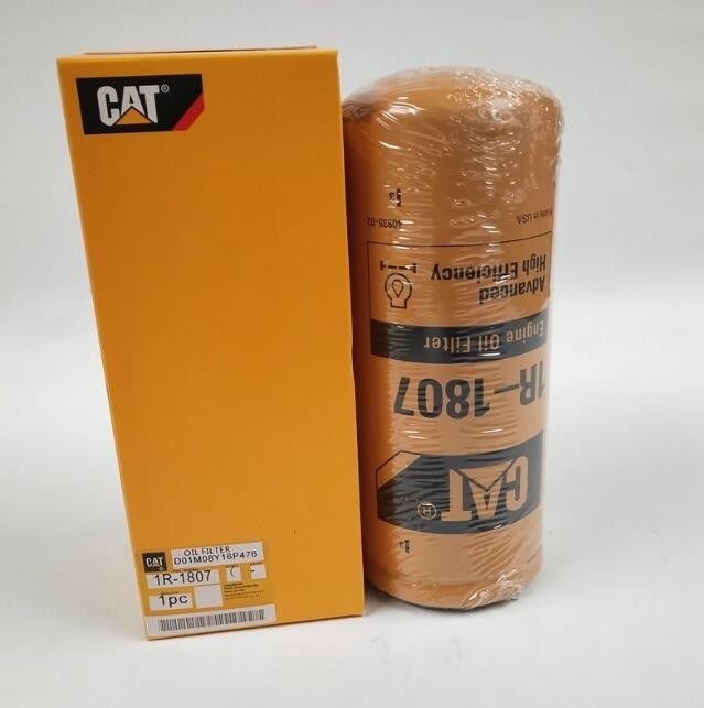 élément filtrant d'huile lubrifiante 1R1807, certification 1807 de 1r Cat Filtre ISO9001