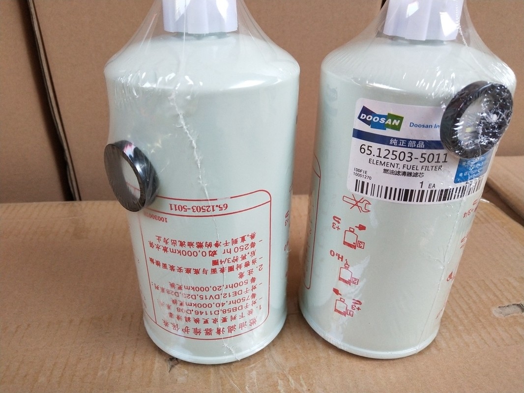 12503-5011 porosité du filtre à essence de camion 10um pour l'excavatrice de Doosan