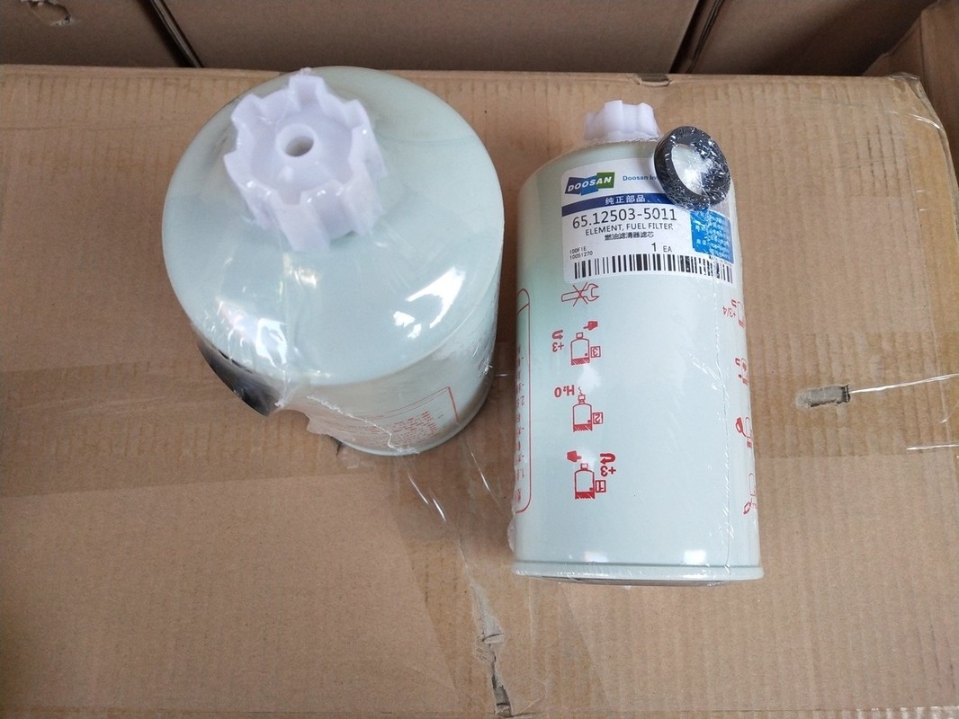 12503-5011 porosité du filtre à essence de camion 10um pour l'excavatrice de Doosan