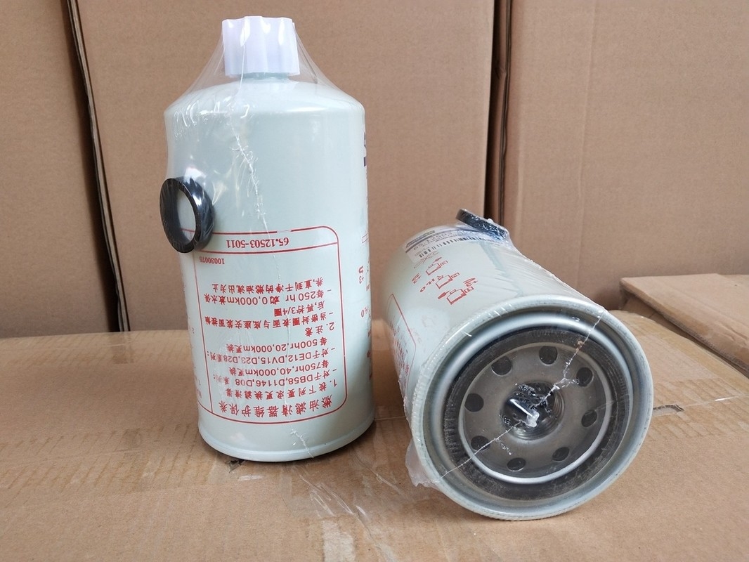 12503-5011 porosité du filtre à essence de camion 10um pour l'excavatrice de Doosan