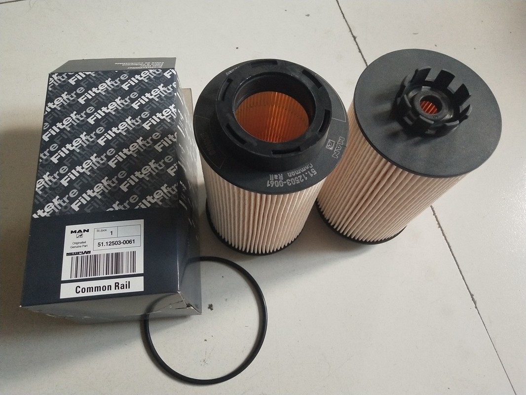 le camion 1kg diesel essence le filtre 12503-0061 avec la taille de 15×15×28cm