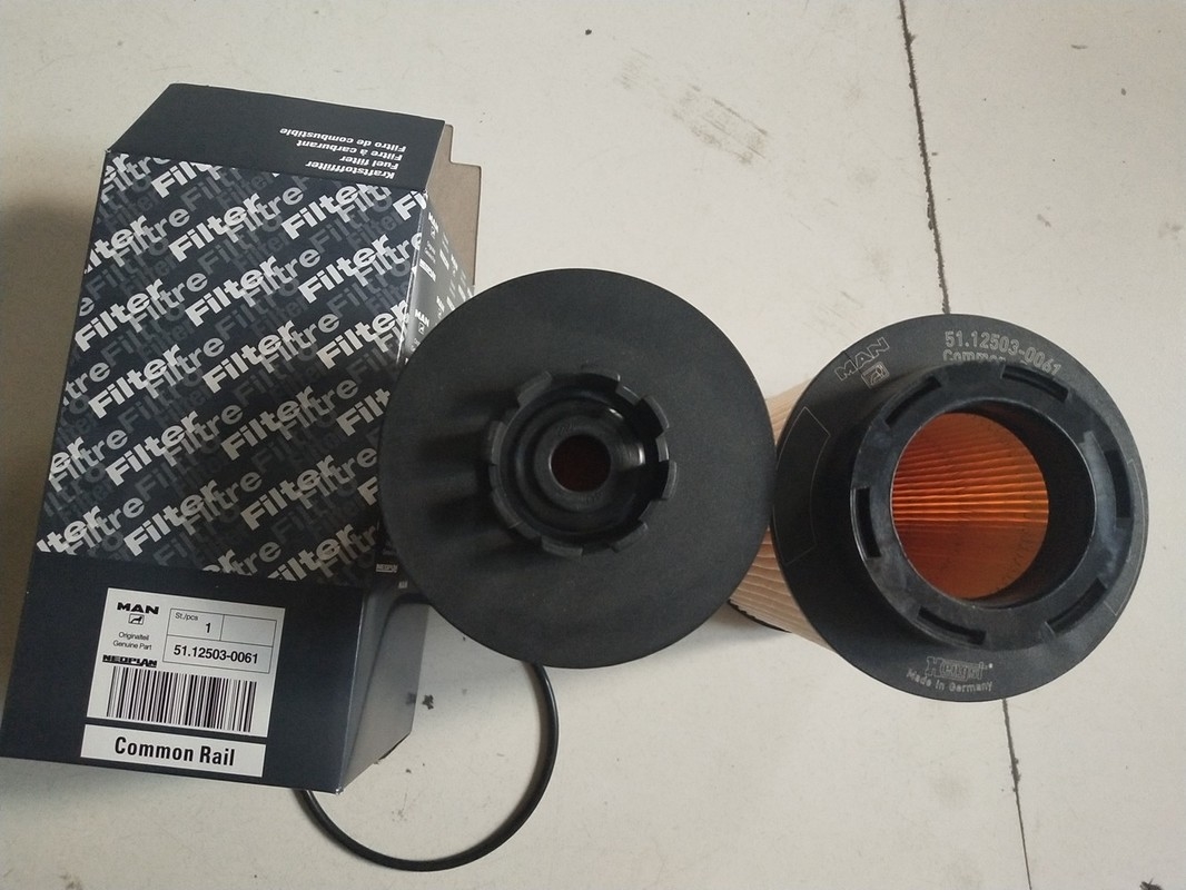le camion 1kg diesel essence le filtre 12503-0061 avec la taille de 15×15×28cm