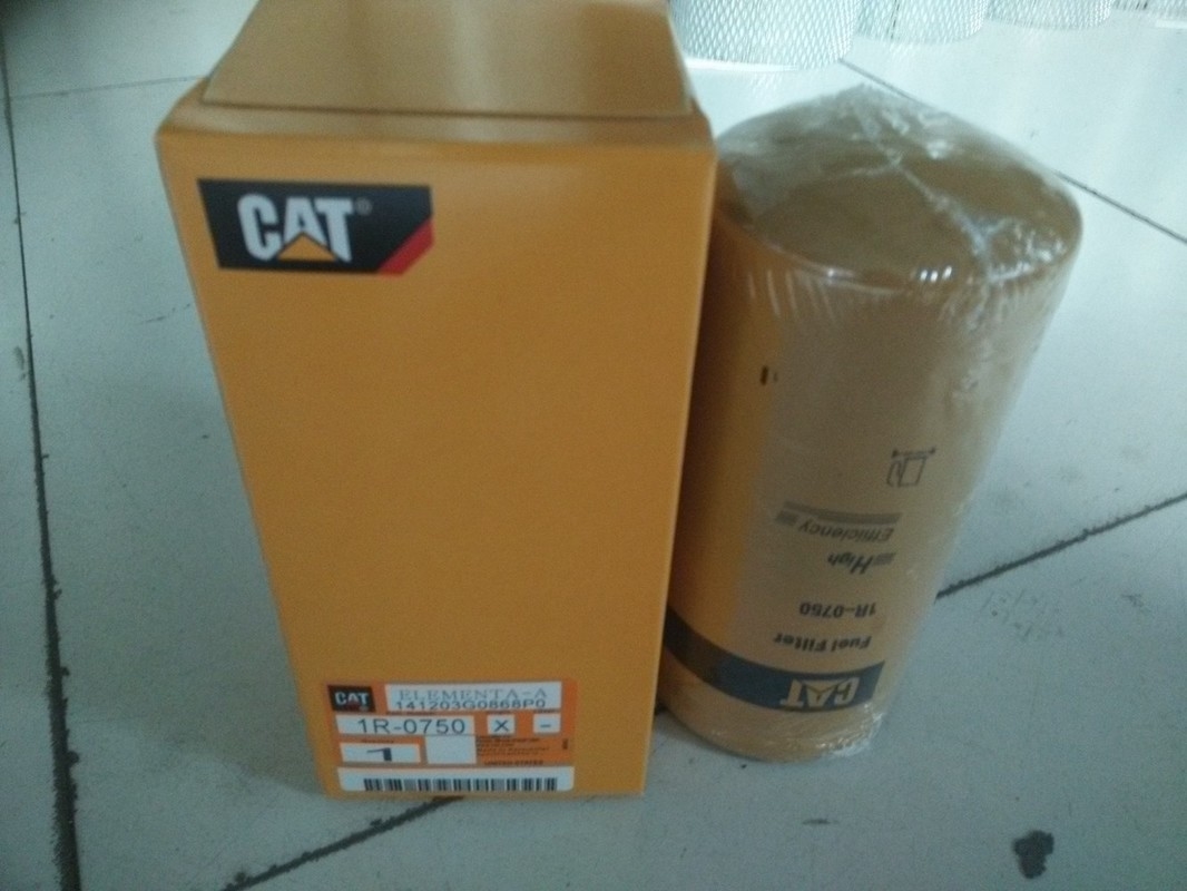 Filtre à essence de CAT 1r0750 pour la certification de l'excavatrice ROHS de 336D 345D 349D