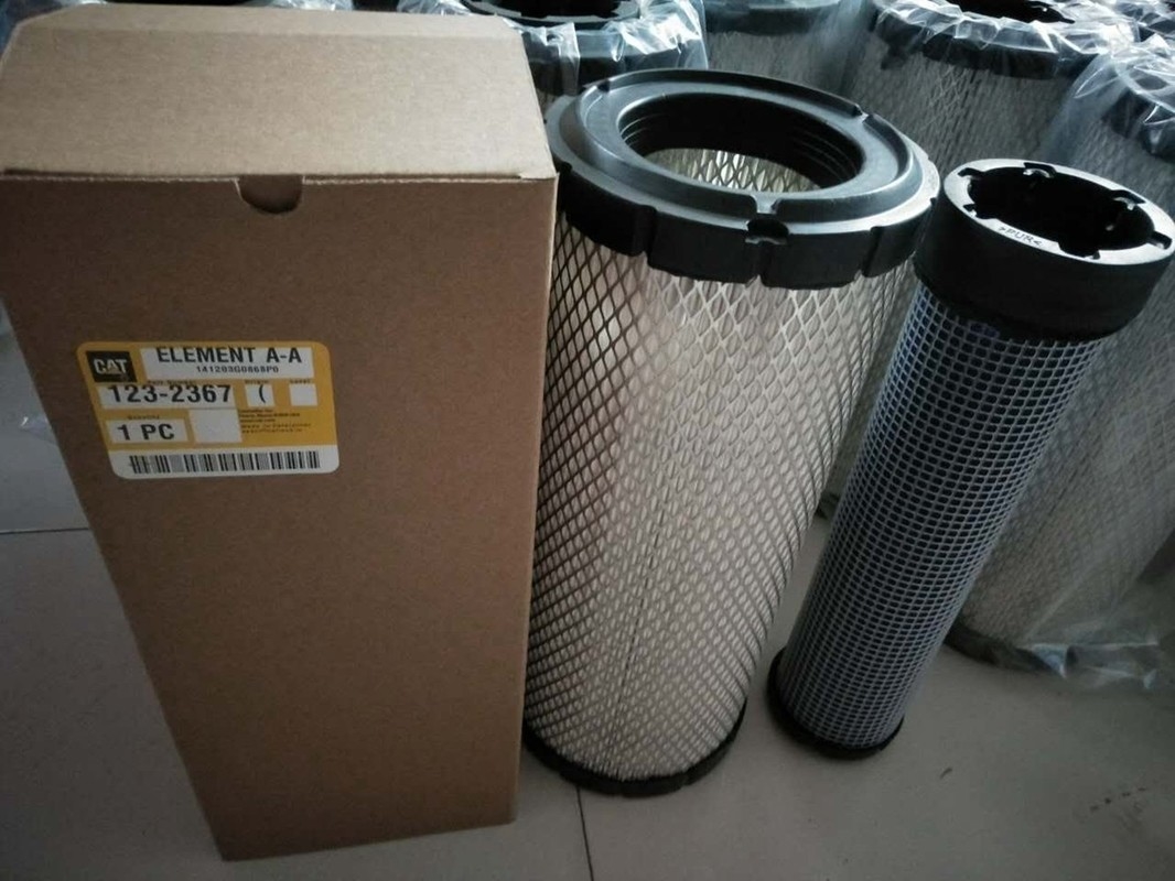 CAT Air Cleaner Filtre Element 123-2367 pour le certificat d'OIN de la poussière d'odeur Remove