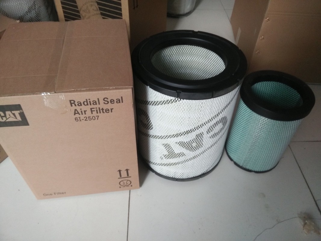 CAT Carter Excavatrice Air Filtre 6I - ODM d'OEM de matériel de la fibre 2507 synthétique