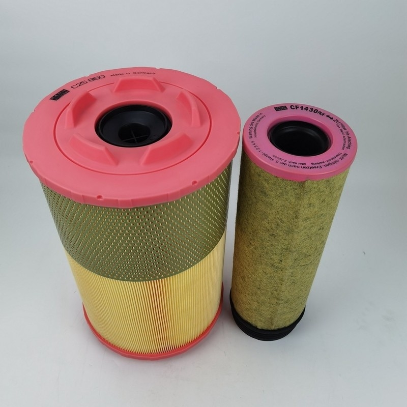 Filtre à air de compresseur de vis de Mann C258602 1631043500 pour des industries minières
