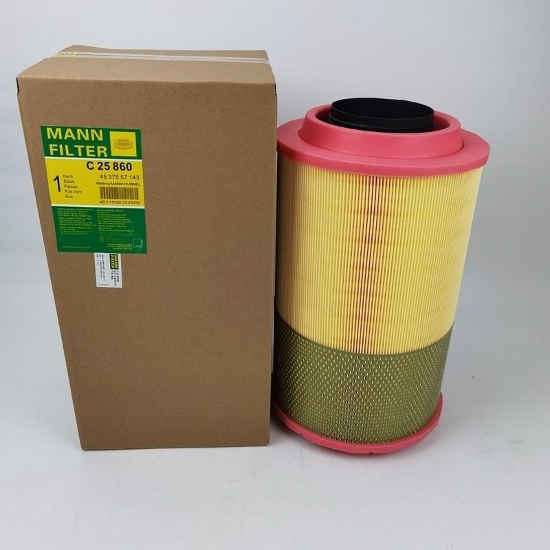 Filtre à air de compresseur de vis de Mann C258602 1631043500 pour des industries minières