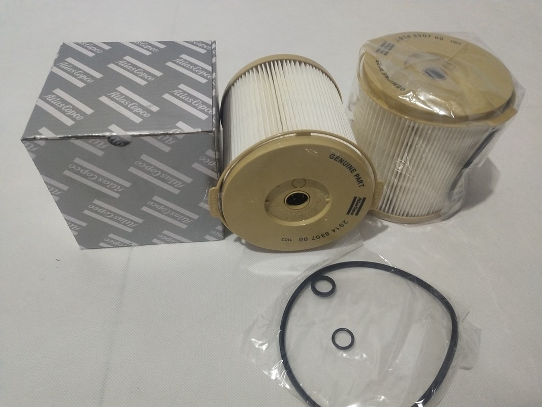 Filtre de séparateur d'eau de 2914830700 carburants pour la certification du compresseur d'air de vis ISO9001